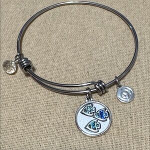 Stainless Steel Adjustable Bangle Bracelets NWT